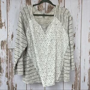 Isla Lacey Sweater, Size 3X. In good used condition!